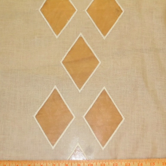 Beacon Hill Linen Diamond Sand Luxury Drapery Sheer Made in Belgium - Picture 3 of 10